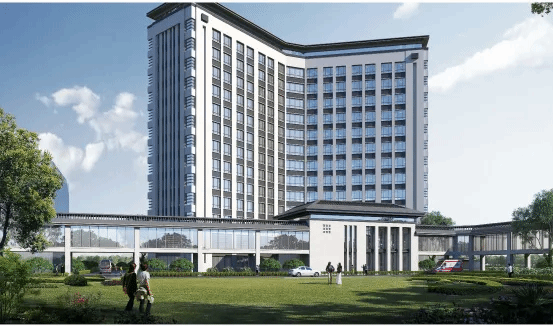 山西建投六建集团承建的山西中医药大学隶属医院住院大厅主体结构封顶-402cc永利集团