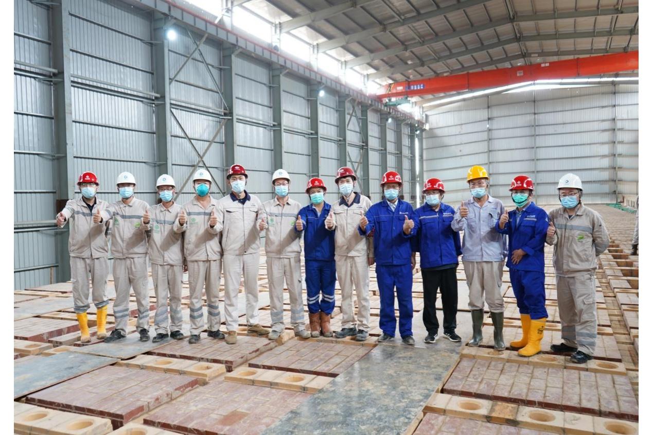 山西建投建工集团德天印尼470万吨焦化项目5#焦炉筑炉顺遂封顶
