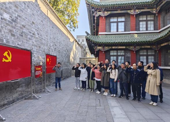 山西建投设计院公司组织党员干部赴山西狼烟抗战博物馆开展支部党建共建活动-402cc永利集团