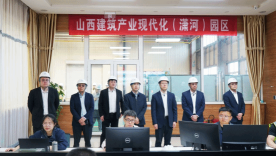 上海市修建科学研究院有限公司党委书记、执行董事杨建荣一行到访山西建投潇河工业公司-402cc永利集团