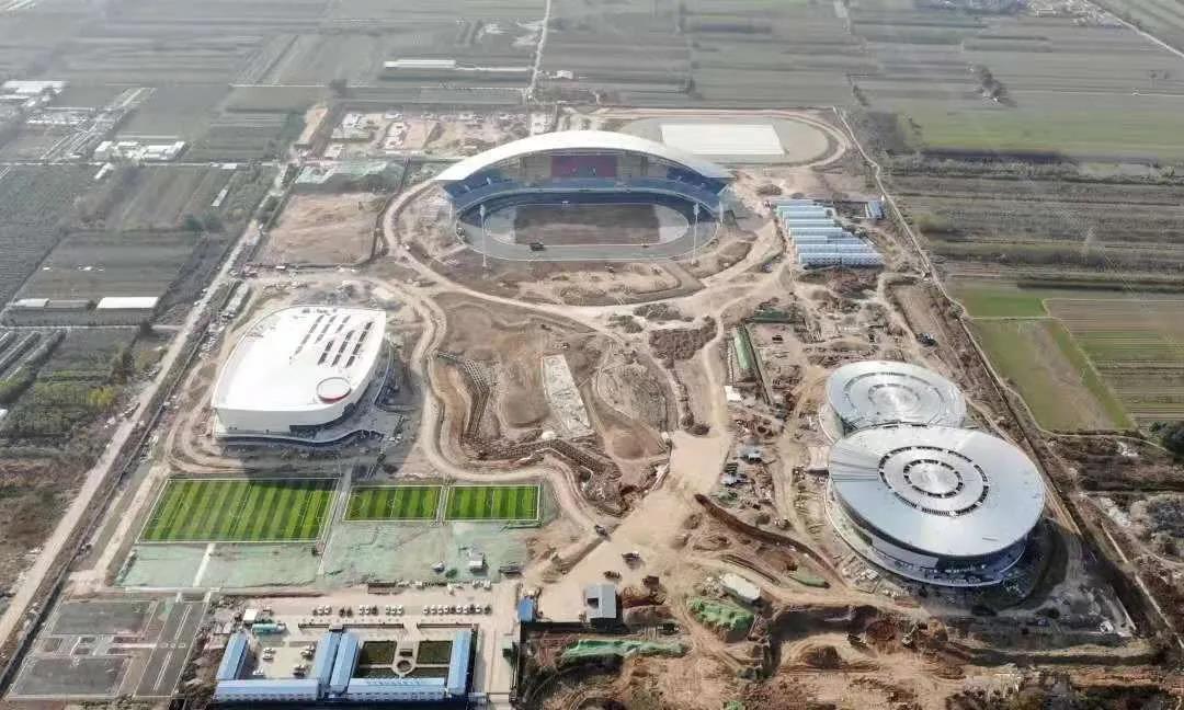 山西建投三建集团永济市体育中心一场三馆402cc永利集团项目顺遂通过“中国钢结构金奖”现场核查