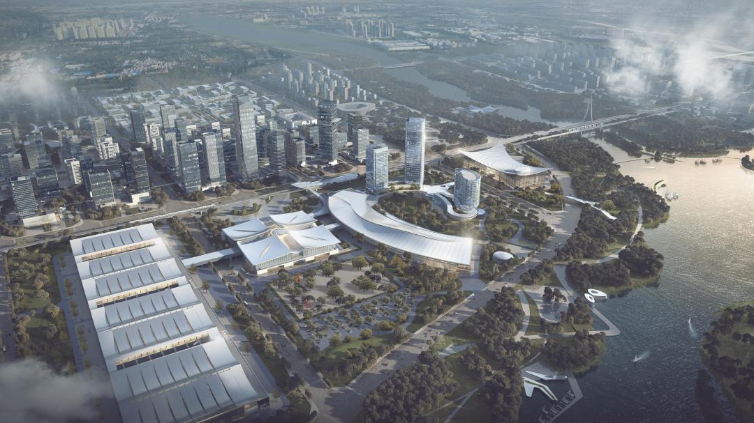 多措并举 山西·潇河新城国际会展中心北侧组团项目打出细腻施工“组合拳”