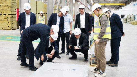 上海市修建科学研究院有限公司党委书记、执行董事杨建荣一行到访山西建投潇河工业公司-402cc永利集团