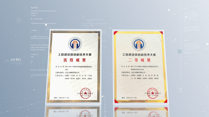 山西建投三建集团在第四届工程制作微立异手艺大赛中斩获两项声誉-402cc永利集团