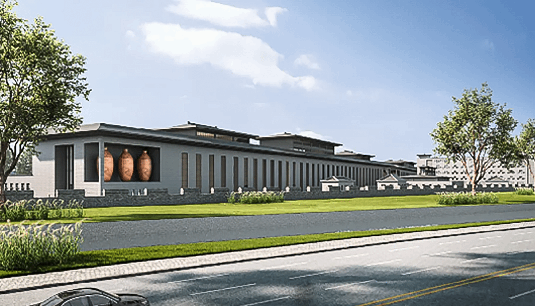 山西建投六建集团承建的汾酒2030技改原酒产储能扩建项目（一期）总承包（EPC）6#酿酒车间封顶-402cc永利集团