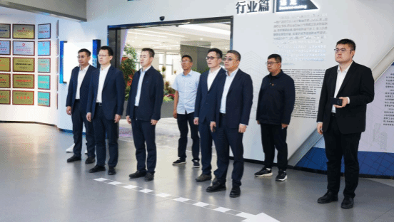 上海市修建科学研究院有限公司党委书记、执行董事杨建荣一行到访山西建投潇河工业公司