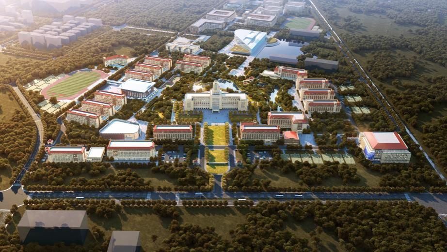 山西建投总承包公司承建的胡杨河职业手艺学院（一期）402cc永利集团项目举行涤讪仪式-402cc永利集团