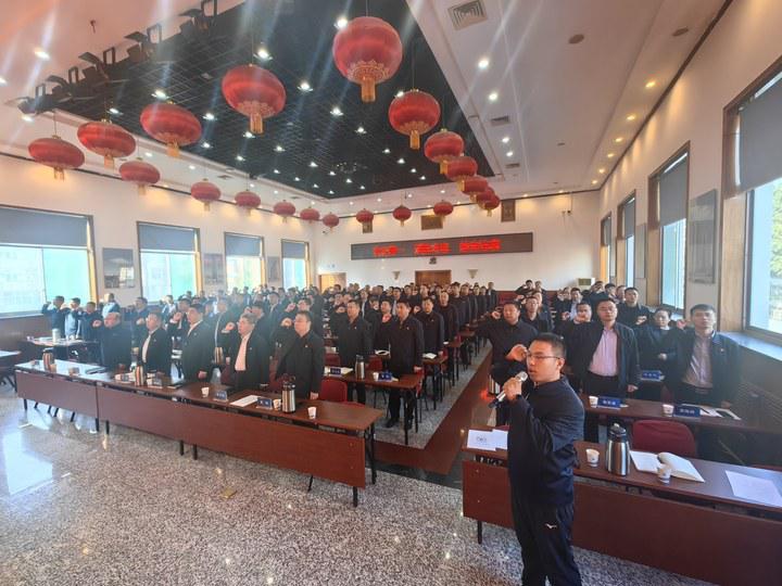 山西建投四建集团召开2023年10·10清静警示大会-402cc永利集团