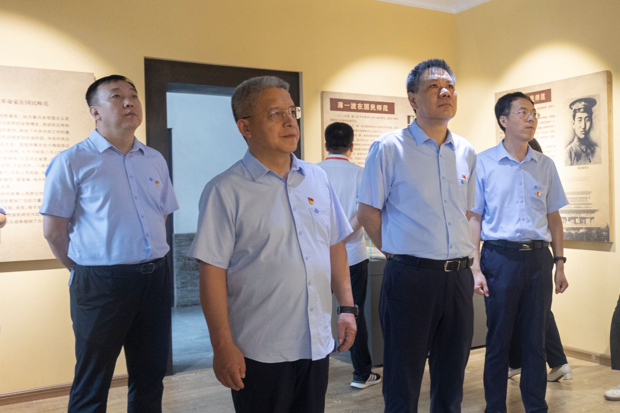 山西建投集团机关党委组织党员赴山西国民师范旧址革命活动纪念馆开展主题党日活动-402cc永利集团