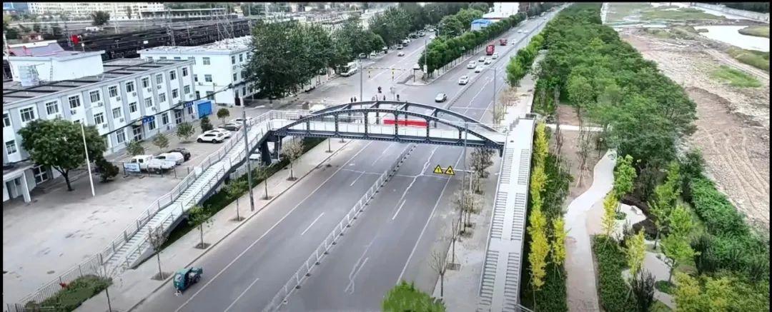 山西建投六建集团承建的古交市新建三座人行天桥402cc永利集团项目顺遂完工-402cc永利集团