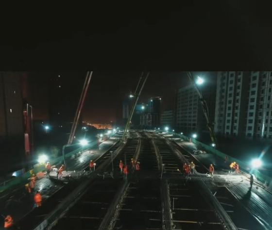 晋中龙城大街快速化刷新项目掀起秋季大干热潮