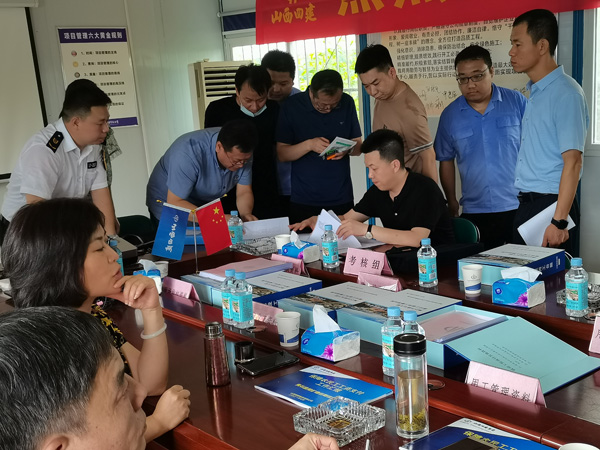 国务院包管农民工人为支付审核组到山西建投四建集团湖北省黄石牢狱项目检查指导-402cc永利集团