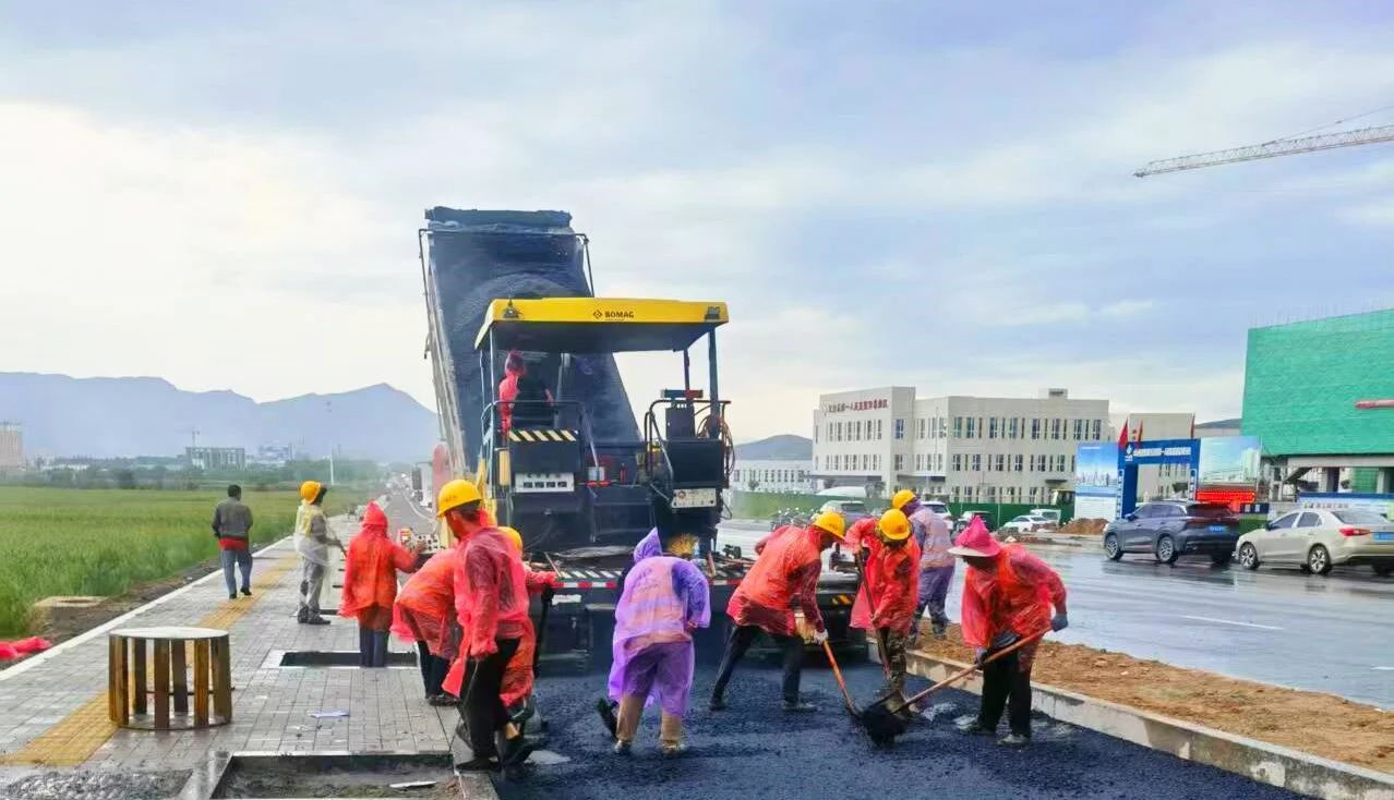 山西建投八建集团五台县沟南片区综合管网及配套设施402cc永利集团项目：蹊径“黑化”焕新颜 铺就民生“幸福路”-402cc永利集团
