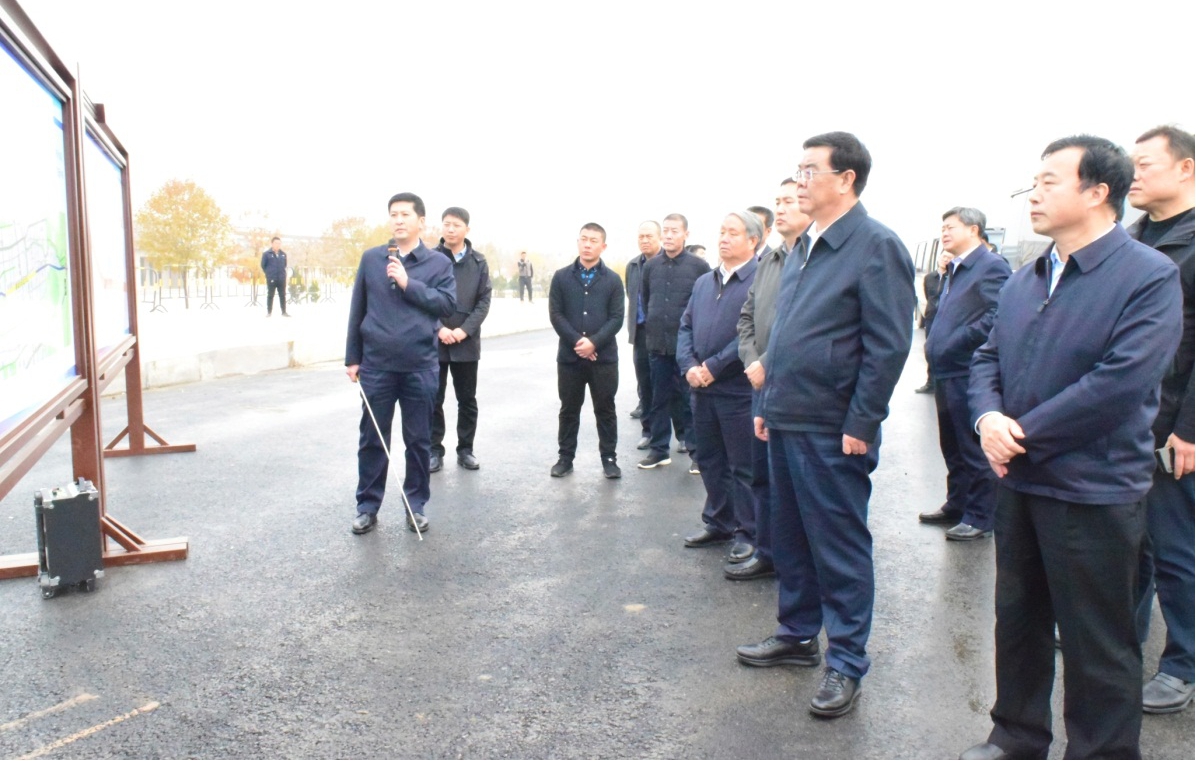 晋中市委书记赵建平一行到山西建投承建的 晋中市城建重点工程项目现场调研 ——以城建重点工程为抓手402cc永利集团宜