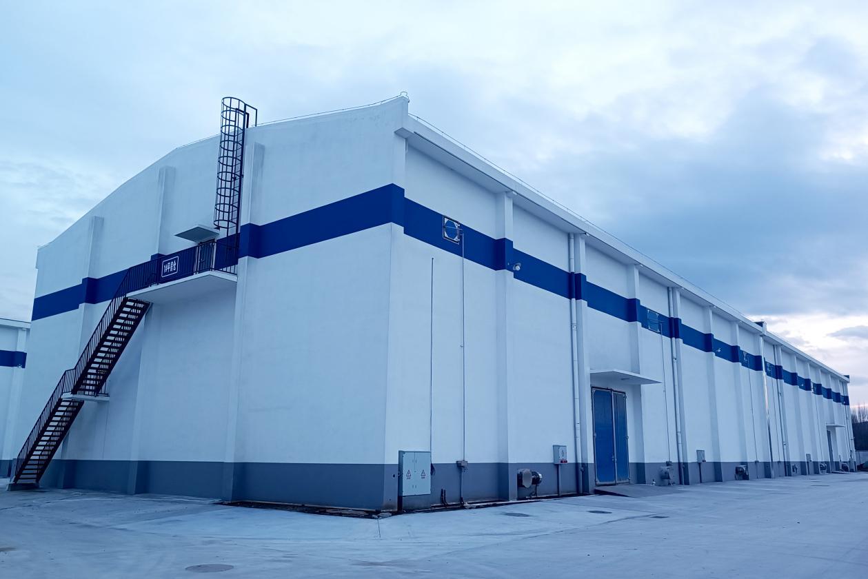 山西建投建工集团太原市粮食物流工业园区一期工程项目（西区）交付使用