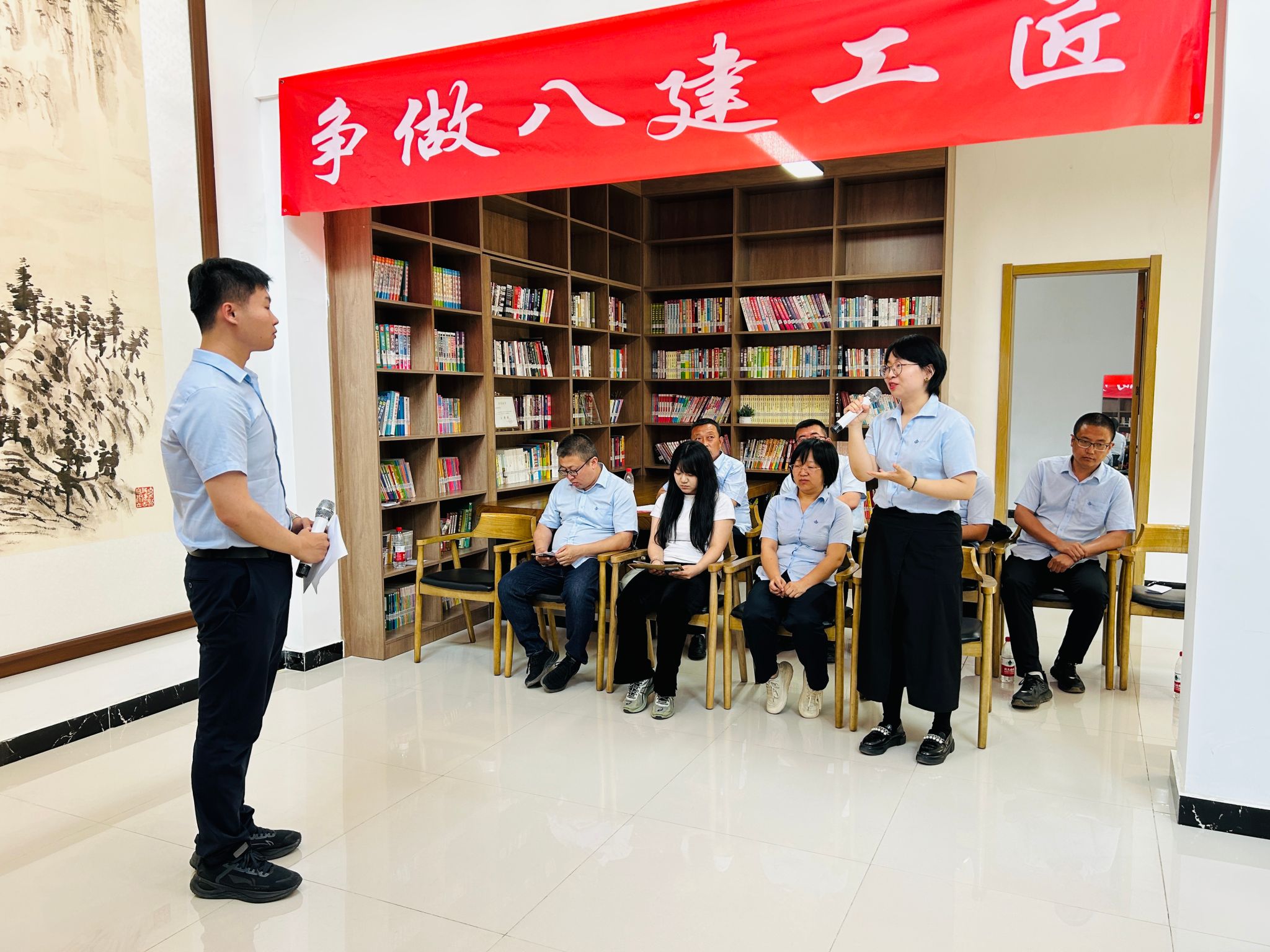 山西建投八建集团举行主题念书活动-402cc永利集团