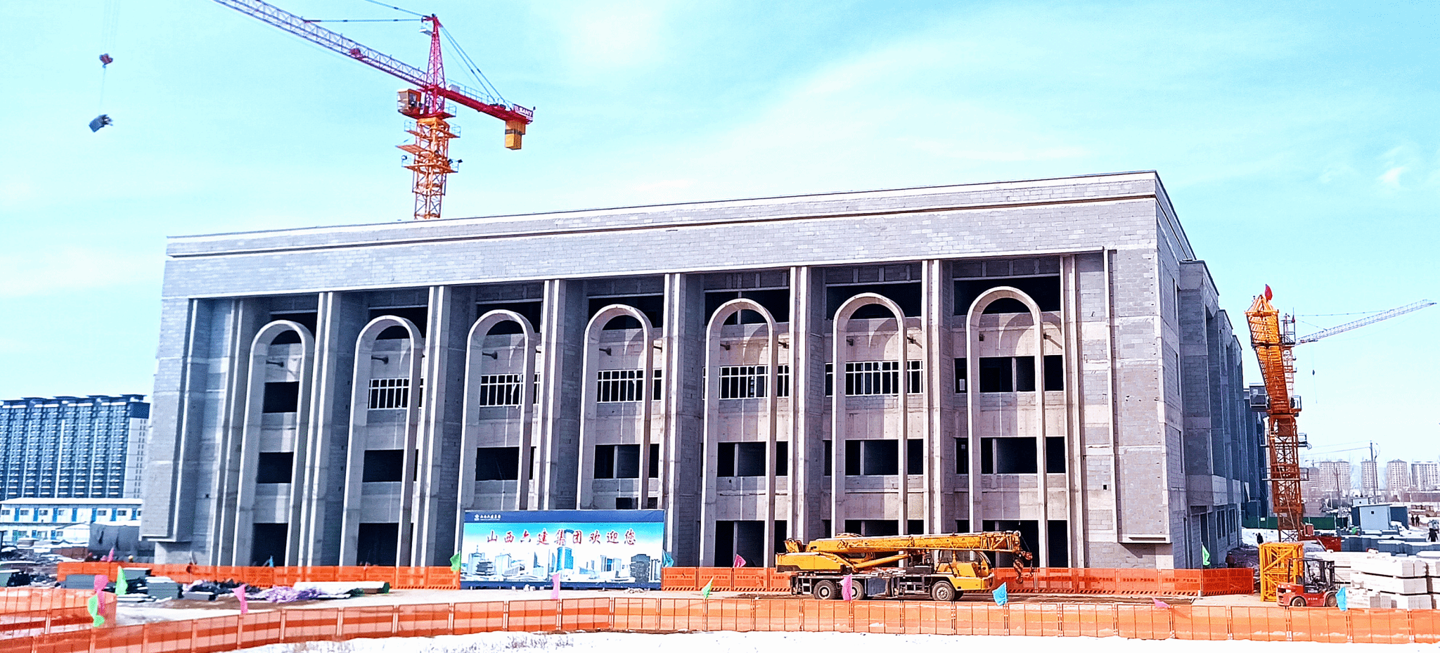 山西建投六建集团承建的万荣中学迁建项目正式揭牌投入使用-402cc永利集团