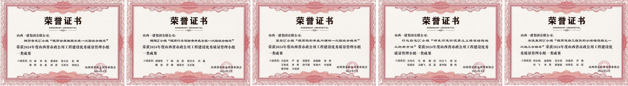 山西建投一建集团获省级行业协会优异QC效果-402cc永利集团