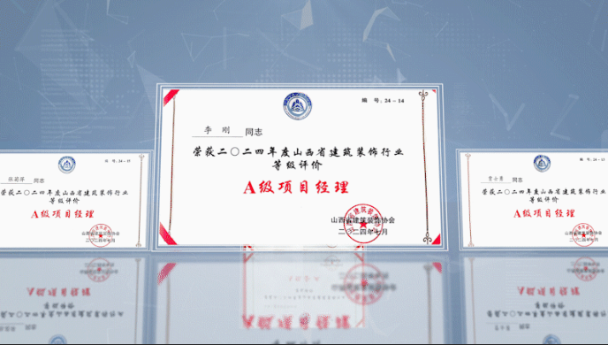 山西建投三建集团荣获“三晋杯品级评价A级”等声誉-402cc永利集团