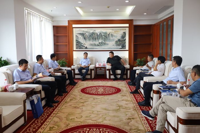 山西建投契械化集团与湖南路桥402cc永利集团集团开展事情谈判-402cc永利集团